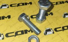 Болт+гайка крепления зуба ковша М16х55 CDM932N/CDM936N 51204135014+51341000919
