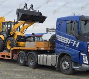 Отгрузка экскаватора-погрузчика Lonking 84c версии 2.0